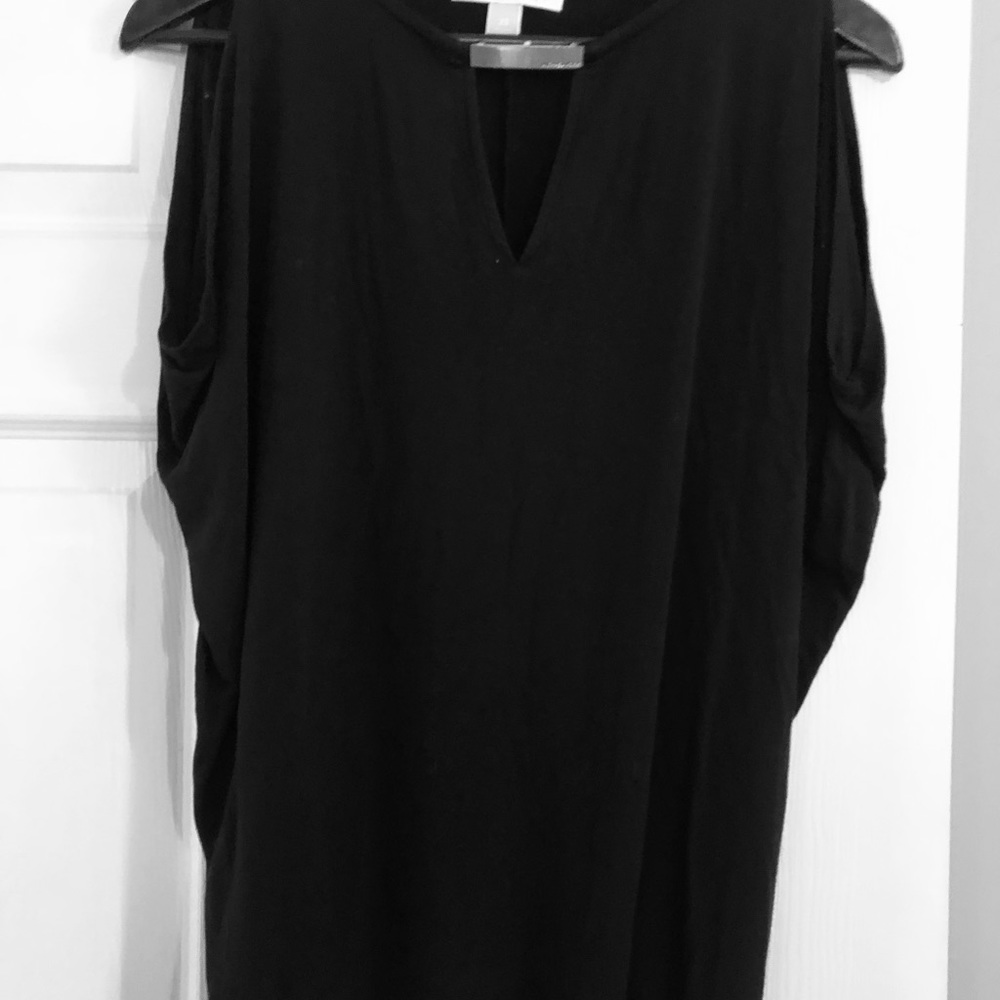 Michael Kors Sleeveless Black Top
